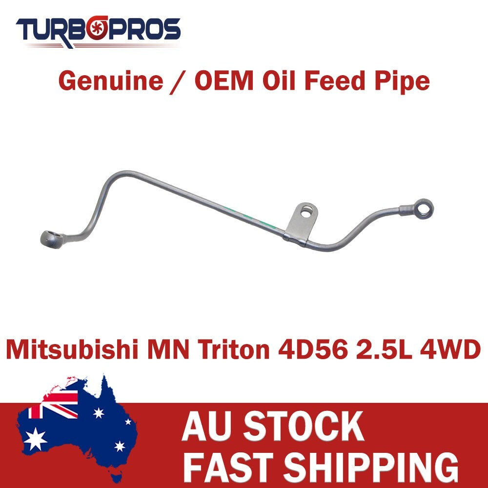 Genuine Turbo Charger Oil Feed Pipe for Mitsubishi MN Triton 4D56 2.5L