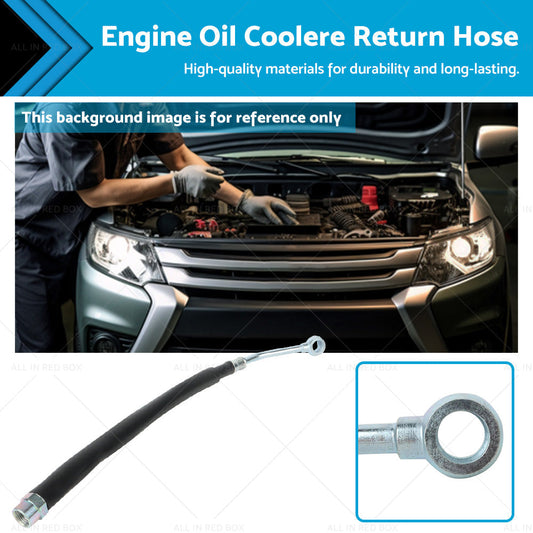 Engine Oil Cooler Return Hose Suitable For Mitsubishi Pajero 3. 0 Wagon 1991-2000-0