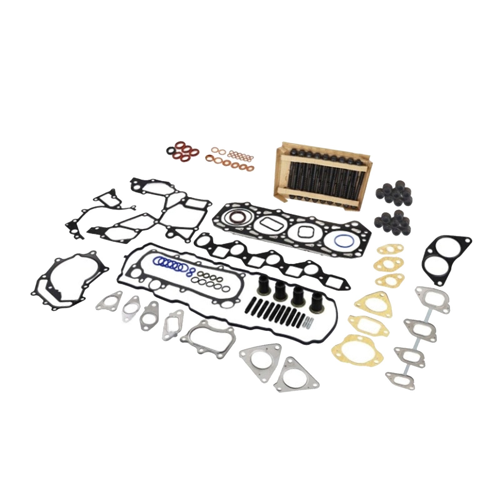 VRS Head Gasket Kit & Bolt Set Suitable for Nissan Navara D22 Patrol GU Y61 3.0L-0