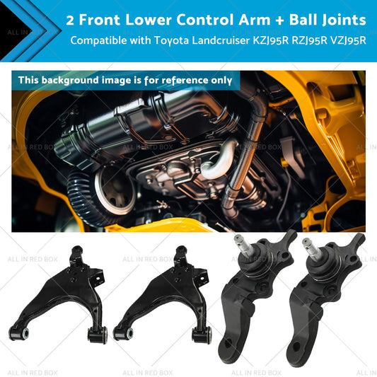 2 Lower Control ArmBall Joint Suitable for 96-03 Toyota Landcruiser KZJ95R-0