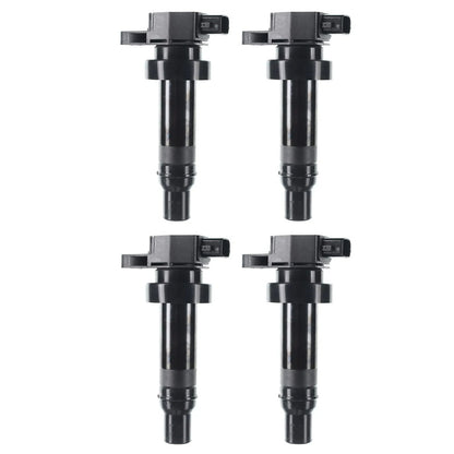 Ignition Coil Set 4x Suitable For Hyundai Accent i20 i30 Kia Cerato Rio Soul 1.4-1.6L-0