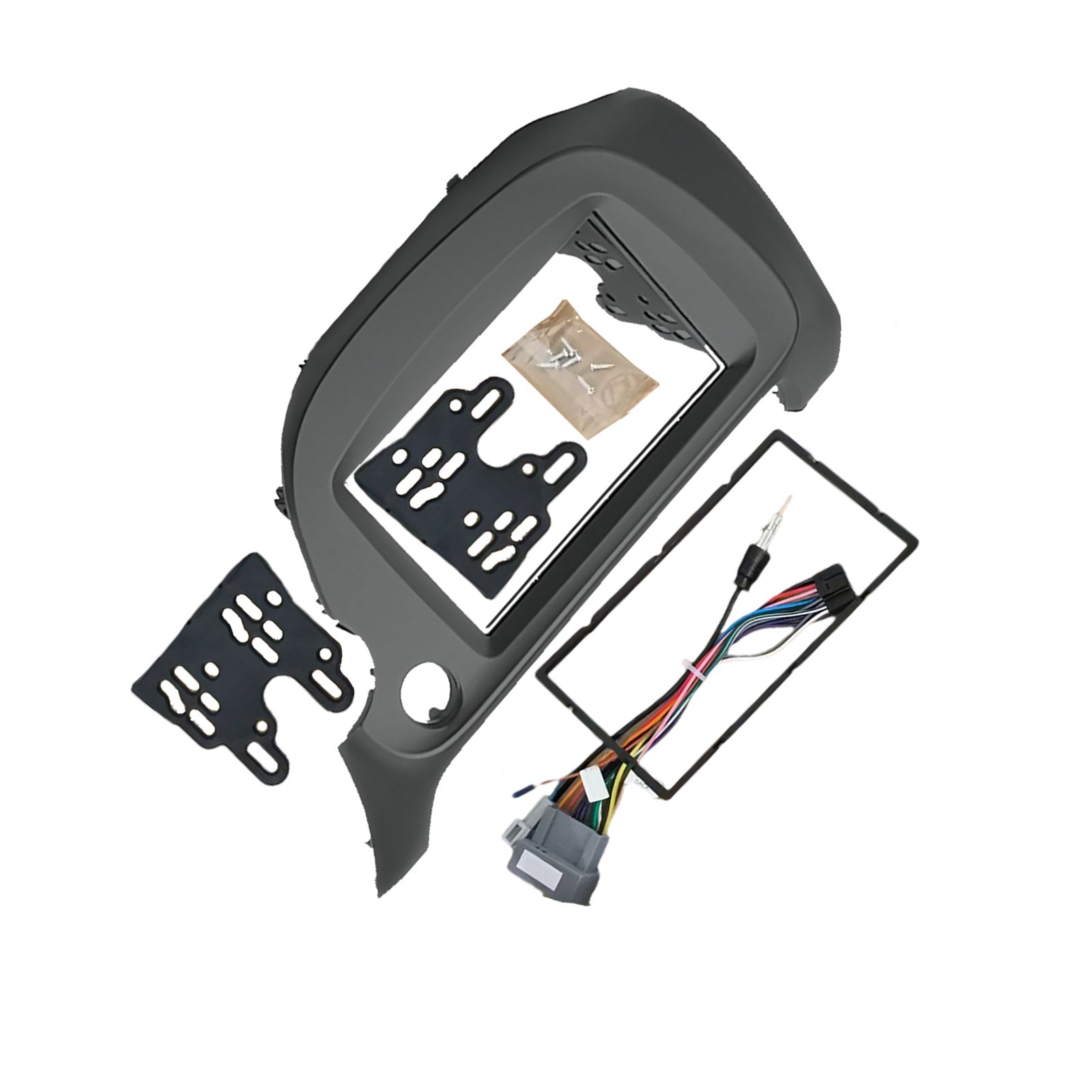 Car Stereo Radio Dash Panel Trim w/ Adapter Suitable For Honda Jazz 2008-2013-1