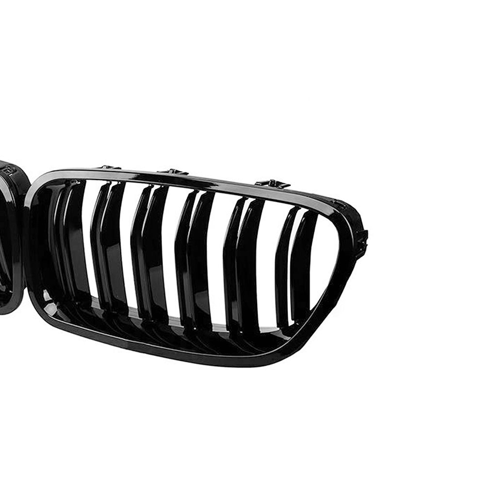 Bumper Bar Grille Gloss Black Suitable For BMW 5 Series F10 F11 Front Bumper Replacement Assembly-4