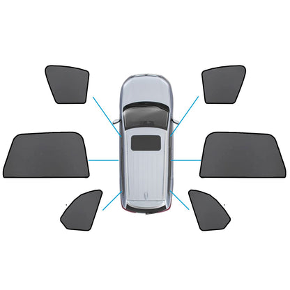 Car Window Sun Shade Magnetic Sun Blind Mesh Suitable For BMW X5 F95 / G05 2018-On-5