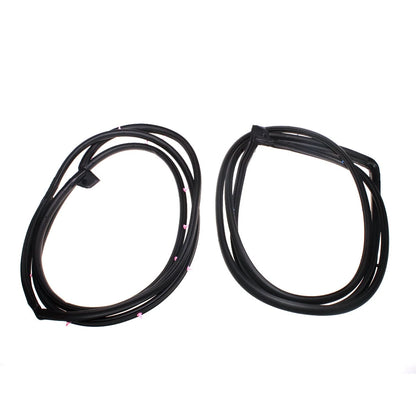 Front Door Weatherstrip Set for Honda Fit Aria City Sedan 2003-2008