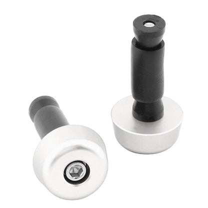 0.5in Handlebar Hand Grips & End Caps for Universal Motorcycle (All Years)