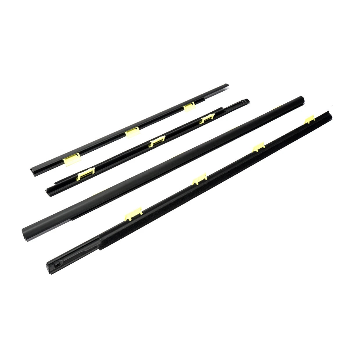 Front Rear Door Belt Moulding Weatherstrip for Honda CR-V 2002-2006