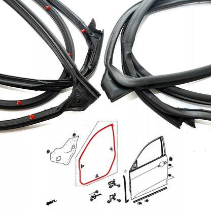 Front Door Weatherstrip for Honda Civic 10th Gen 4DR 2017-2021