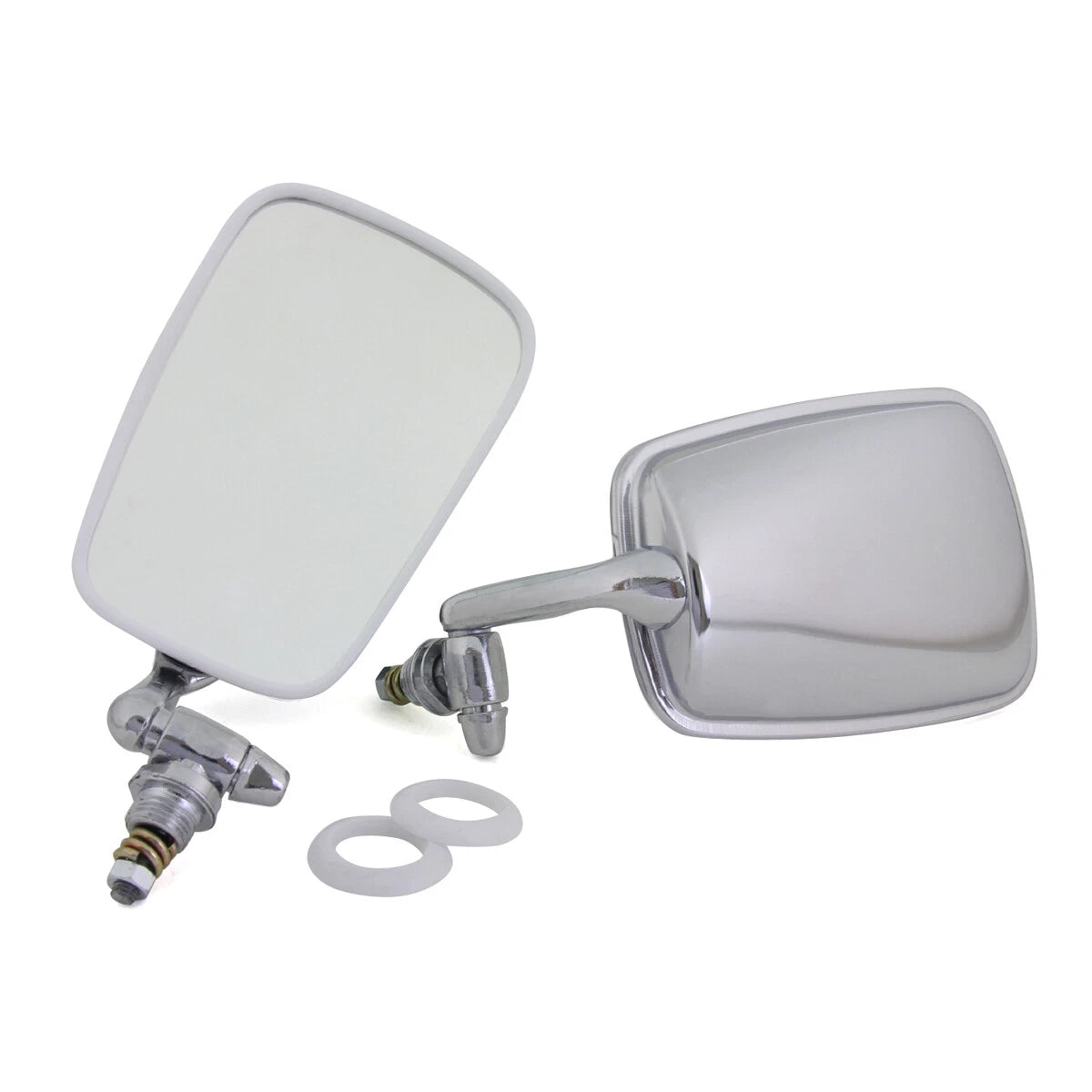 Chrome Door Mirrors x2 for Volkswagen Beetle 1938-1979