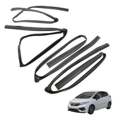 Front Rear Door Glass Run Channel for Honda Fit Jazz Hatchback 2015-2020
