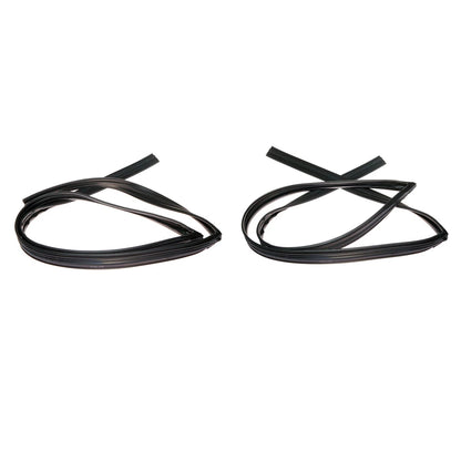 Weatherstrip Glass Run Channel Seal x2 for Honda Civic Coupe 2006-2011
