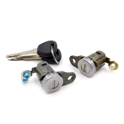 Front Door Lock Cylinder & Keys for Mitsubishi Outlander Airtrek CU2W CU4W CU5W