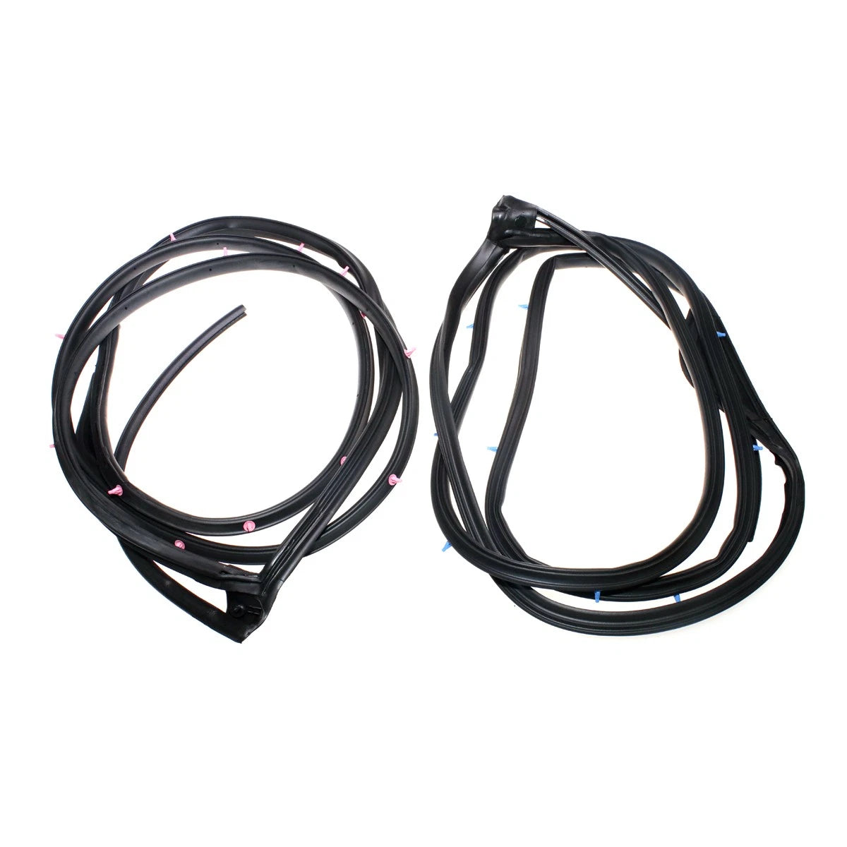 Rear Door Weatherstrip Set for Honda Fit Aria City Sedan 2003-2008