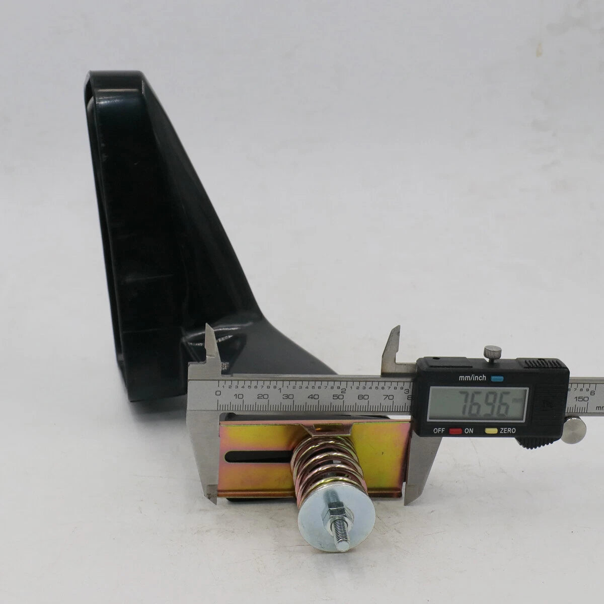 Black Square Fender Mirror x2 for Honda Accord SE Sedan 1976-1981