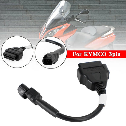 3 Pin to 16 Pin OBD Adapter for KYMCO F2 (2000-2005)