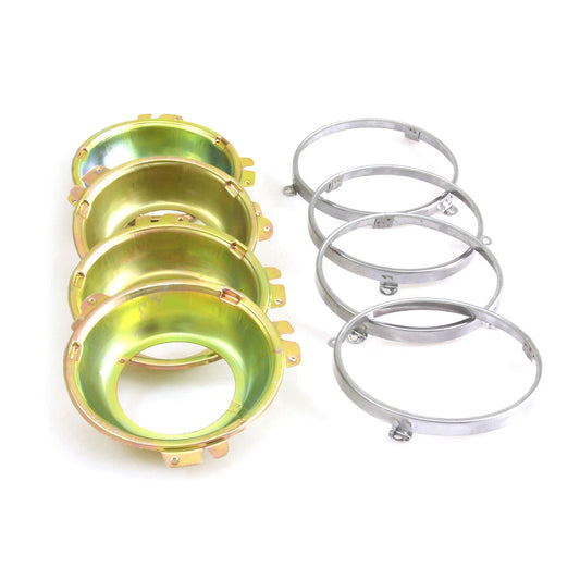 Headlight Buckets Set for Nissan Skyline C10/C110 Bluebird 410/510/610/710/810