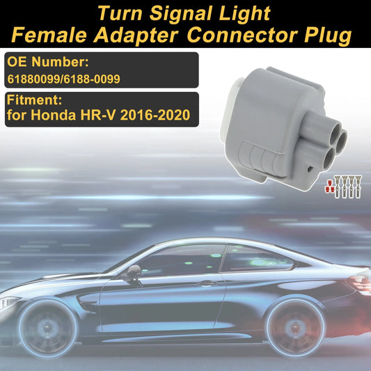 3 Pin Turn Signal Light Connector Plug for Honda HR-V (2016-2020)