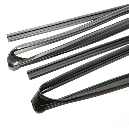 Rear Door Window Glass Run Channel Seal Set for Honda Accord 2008-2011