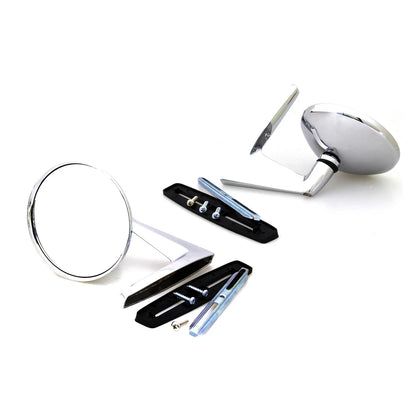 Chrome Door Fender Mirrors for Chrysler Valiant Pacer 1963-1978
