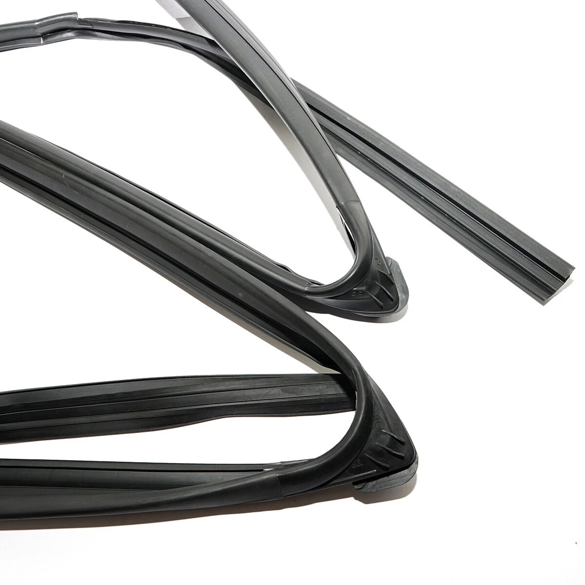 Rear Door Glass Run Channel Set for Honda Fit Jazz 2015-2020