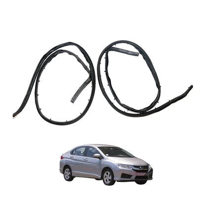 Door Roof Weatherstrip Seal Set for Honda City 6th Gen GM4-GM9 2014-2020