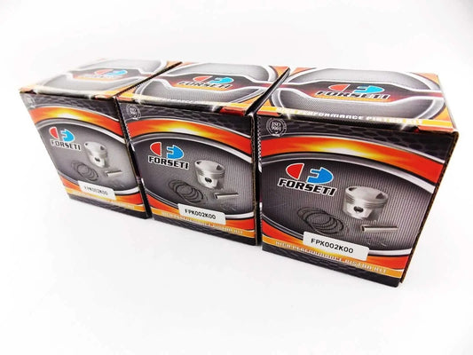 0.5mm O/S FORSETI PISTON KIT 45.5mm RINGS PIN CLIPS for KAWASAKI KH250 (1976)