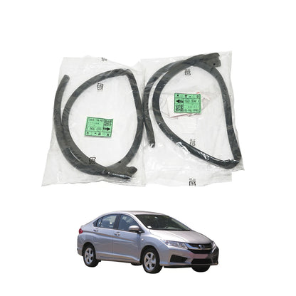 Rear Door Center Weatherstrip Seals for Honda City GM4-GM9 2014-2020