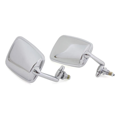 x2 Door Mirrors Chrome for Volkswagen 411/412/Beetle/Brasilia 1968-1982