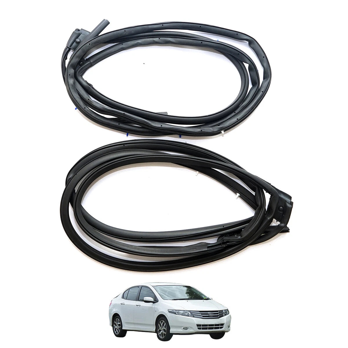 Rear Door Weatherstrip Seal for Honda City 4-Doors GM2 GM3 2008-2013