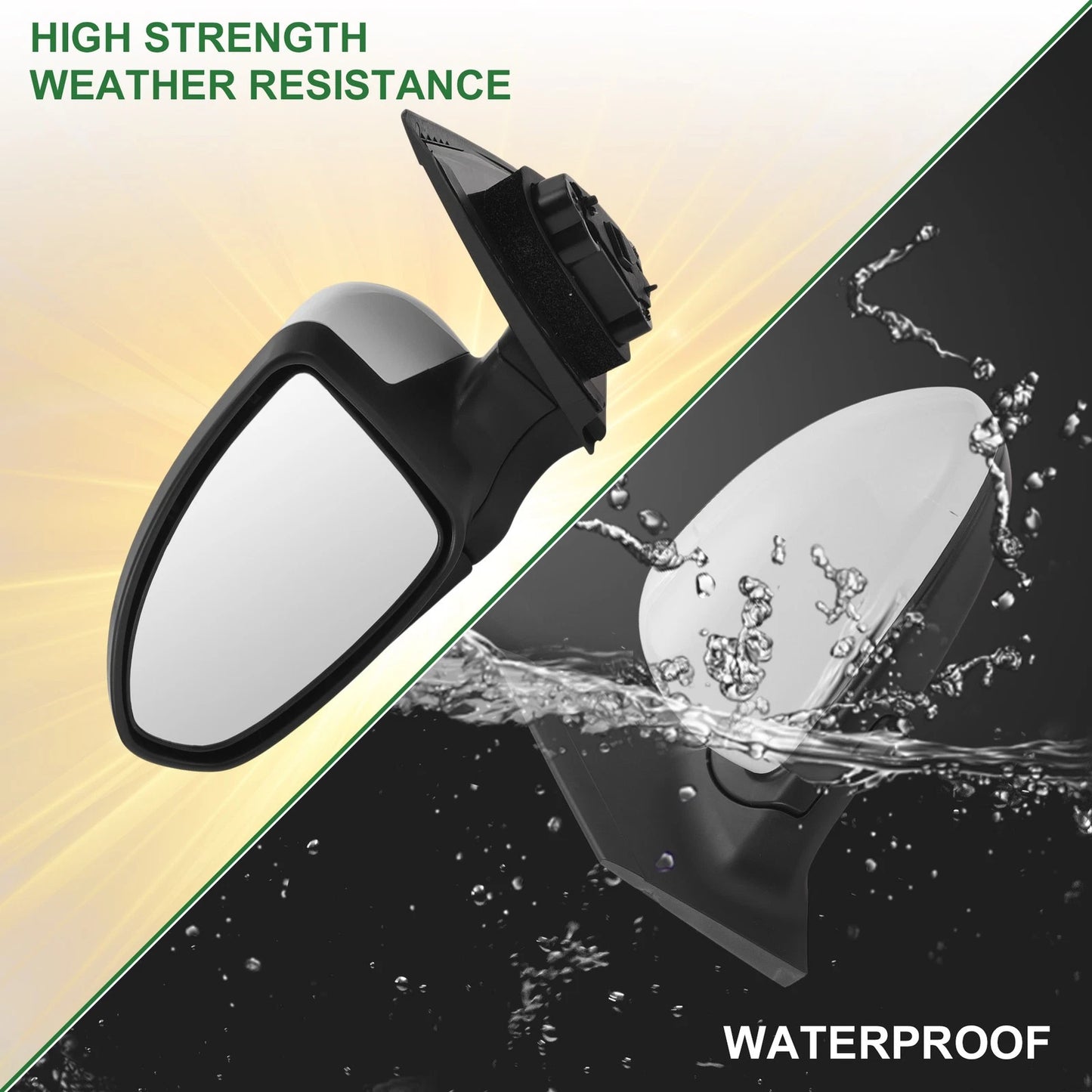 3 Pins Driver Side Door Mirror for Chevrolet Cruze (2011 - 2015)