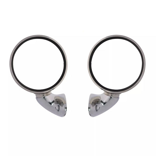 Chrome Fender Mirrors x2 for Datsun Nissan S30 Fairlady Z 240Z 260Z 280Z 1969-1978