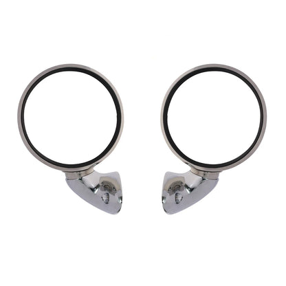 Chrome Stainless Steel Fender Door Mirror for BMW M1 1975-1980