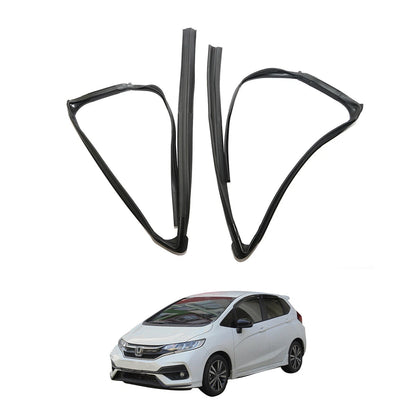 Rear Door Glass Run Channel Set for Honda Fit Jazz 2015-2020