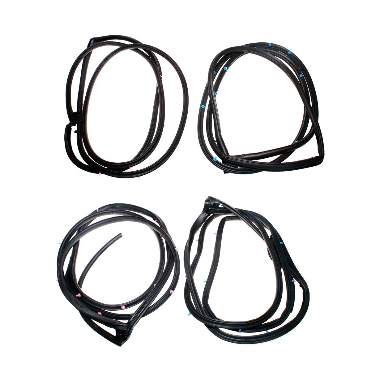 Door Weatherstrip Set for Honda Fit Aria City 4-Door 2003-2008