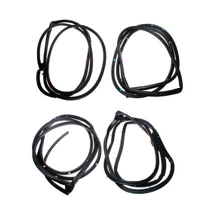 Door Weatherstrip Set for Honda Fit Aria City 4-Door 2003-2008