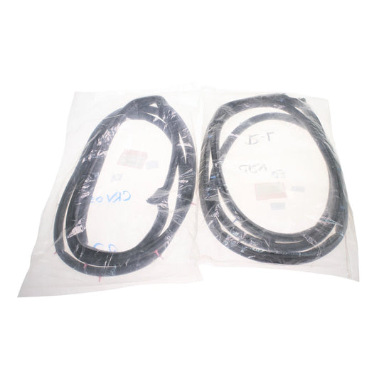 Rear Door Weatherstrip Seal x2 for Honda CR-V 2nd Gen 2002-2005