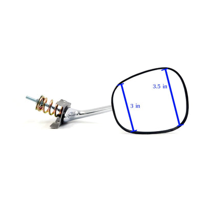 Chrome Fender Mirrors for Nissan Datsun 520/521/620 Mini 1966-1977