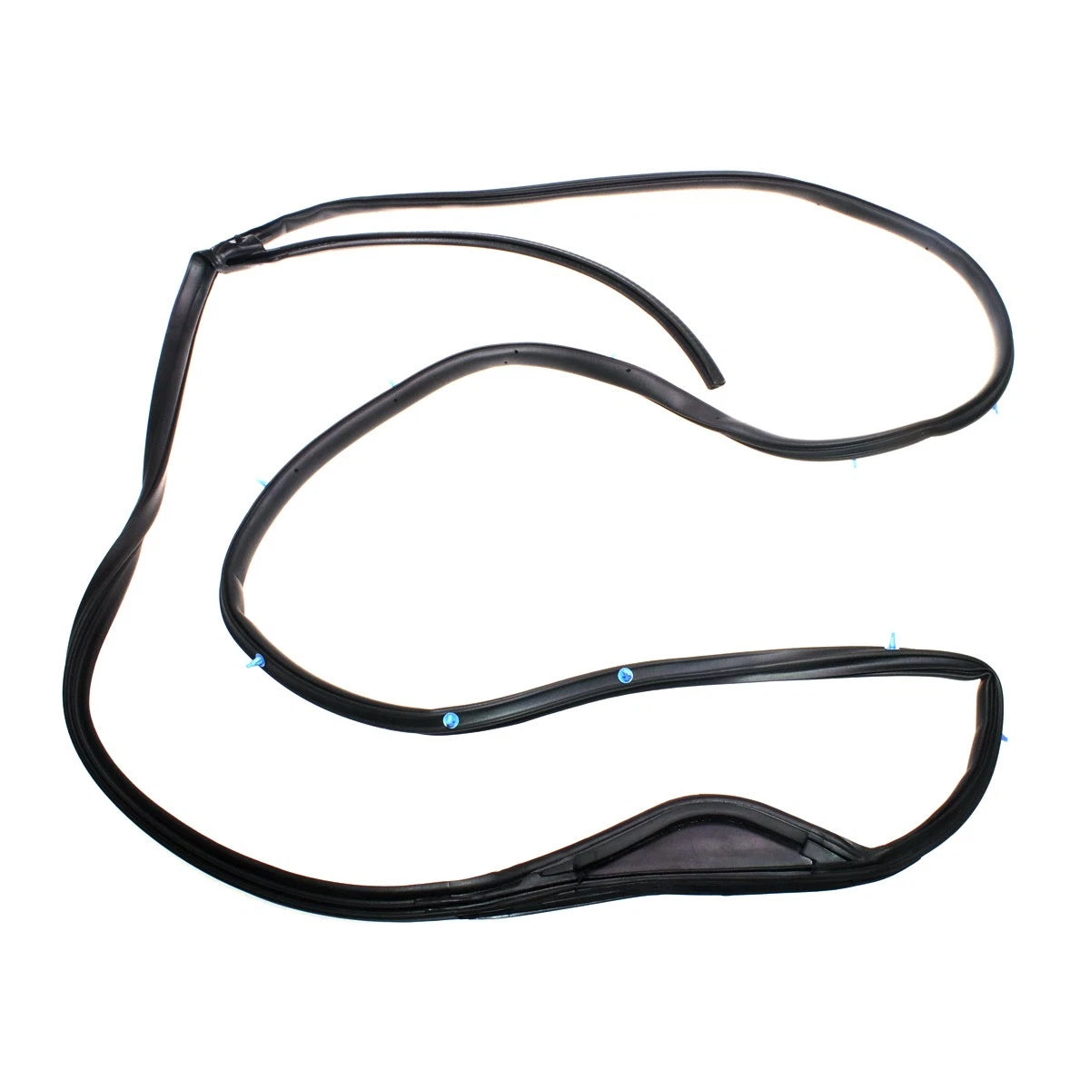 Rear Door Weatherstrip Set for Honda Fit Aria City Sedan 2003-2008