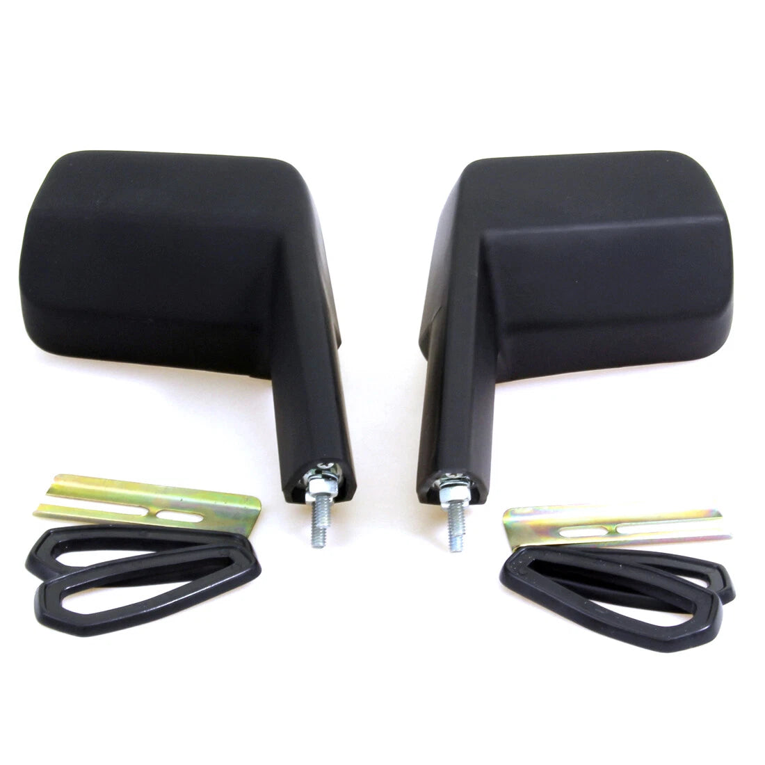 Black Fender Mirror x2 for Honda Accord Hatchback 1976-1981