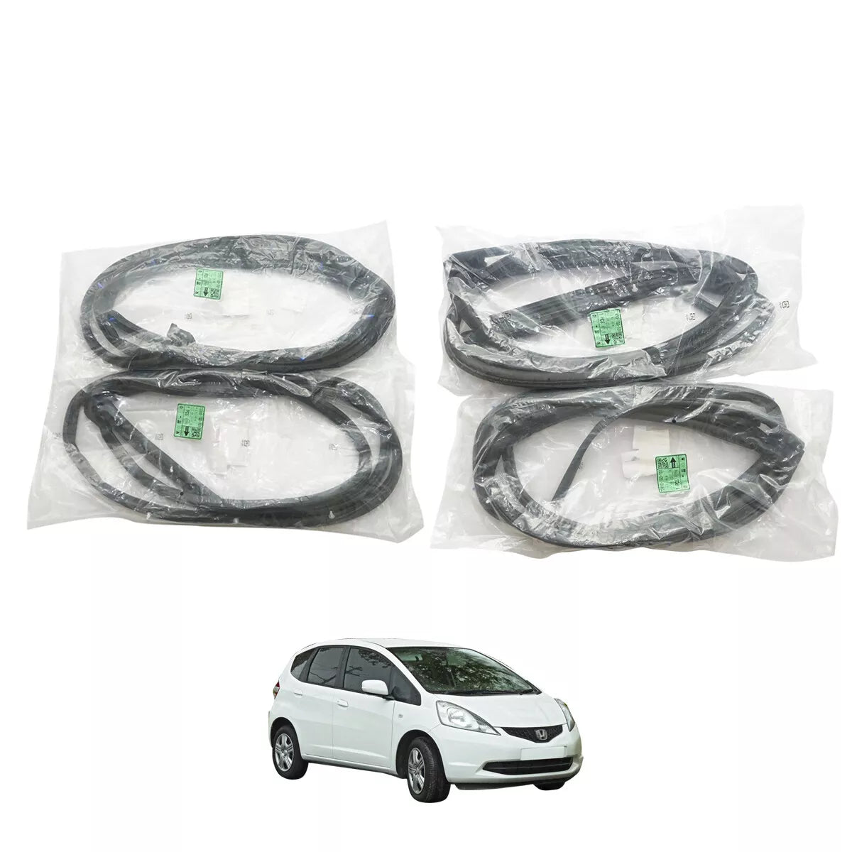 Door Weatherstrip for Honda Fit Jazz GG2-GG6 5-Door 2007-2014
