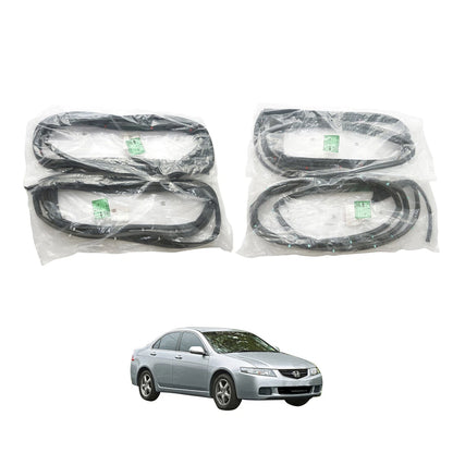 Front Rear Door Weatherstrip for Honda Accord CM4 CM5 CM6 Sedan 2003-2007