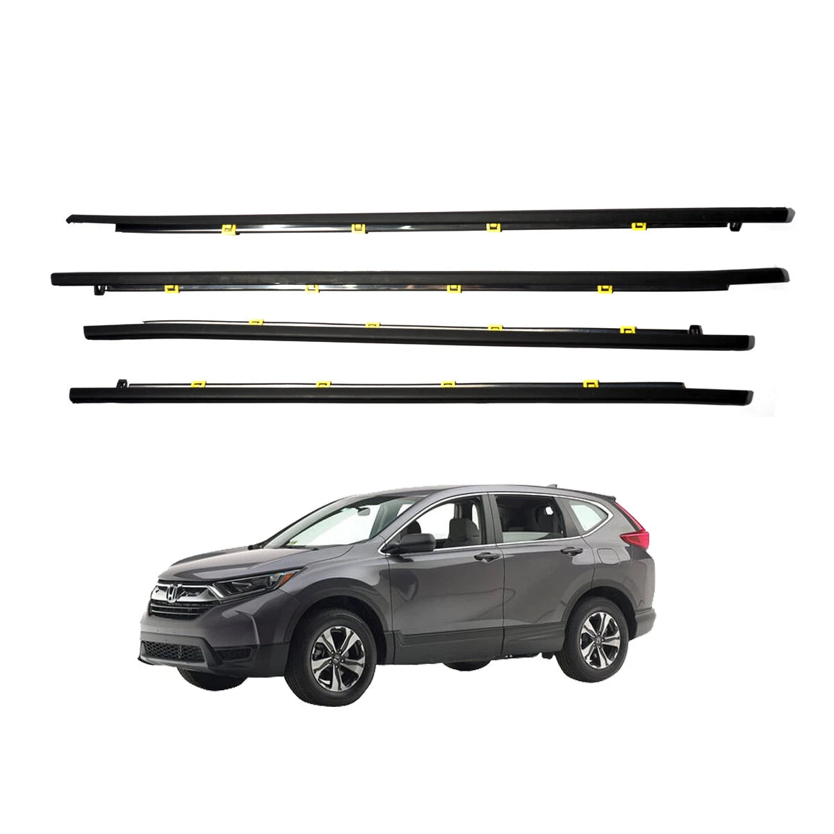 Door Belt Moulding Set for Honda CR-V 2017-2022