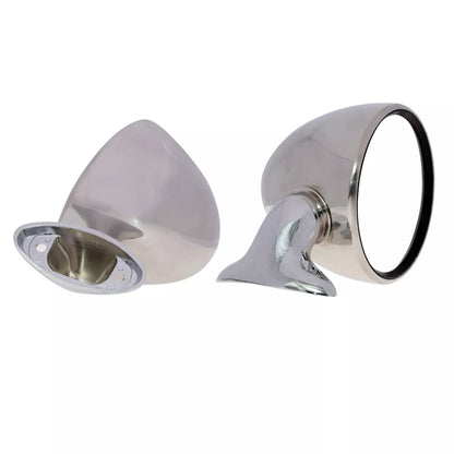 Stainless Steel Fender Mirror for Nissan Datsun S30 Fairlady Z 240Z 260Z 280Z