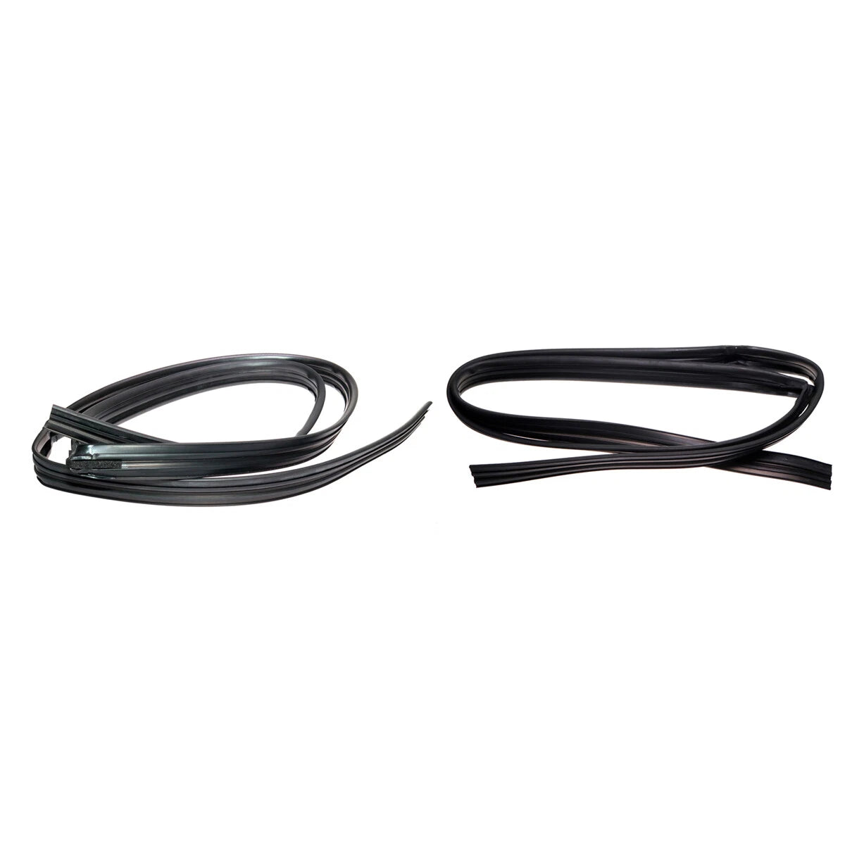 Front Door Window Glass Run Channel Set for Honda Fit/Jazz GD1/GD3/GD4 2001-2008