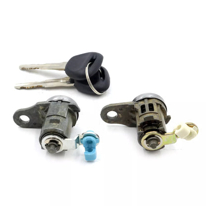 Front Door Lock Cylinder & Keys for Mitsubishi Outlander Airtrek CU2W CU4W CU5W