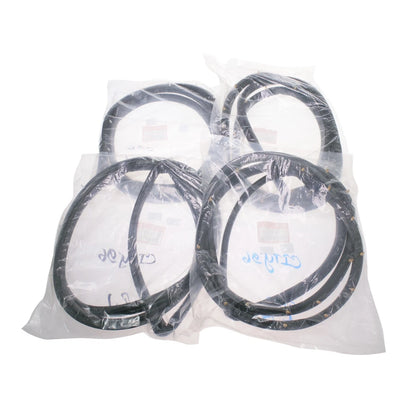 Front & Rear Door Weatherstrip Set for Honda City Type Z Sedan 1996-2002
