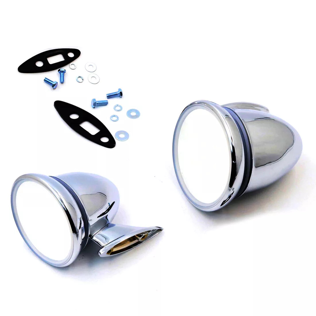 Bullet Wing Mirrors x2 for Austin Morris Mini Cooper 1961-2000