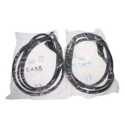 Front Door Weatherstrip x2 for Mercedes-Benz 190E 190LE W201 Sedan 1982-1993