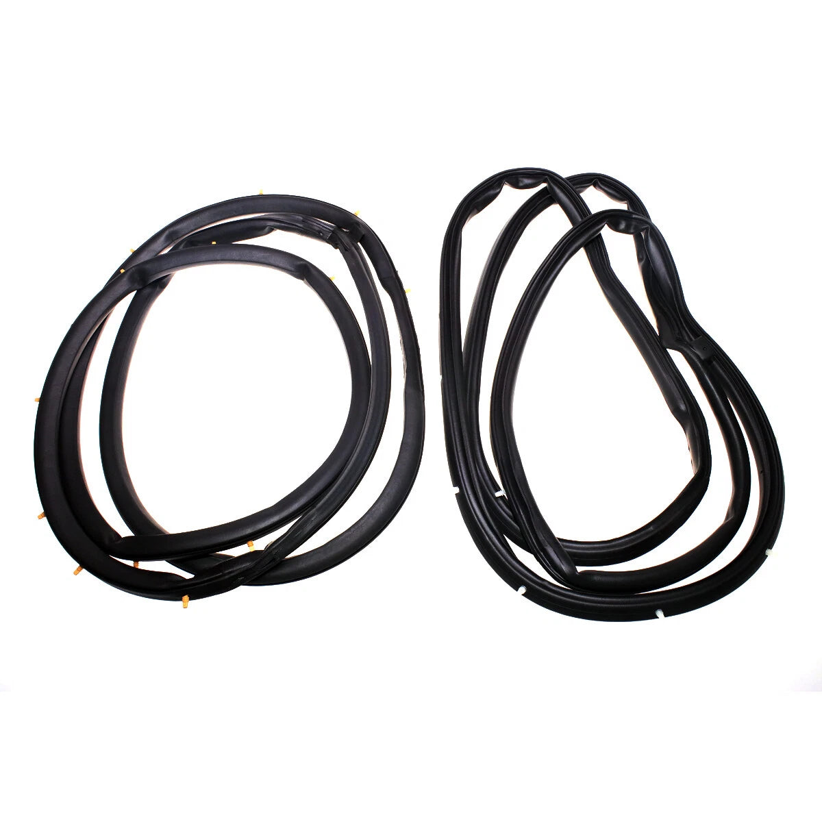 Rear Door Weatherstrip Set for Honda Accord EX/LX/DX Sedan 1994-1997