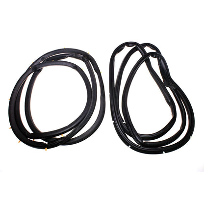 Rear Door Weatherstrip Set for Honda Accord EX/LX/DX Sedan 1994-1997